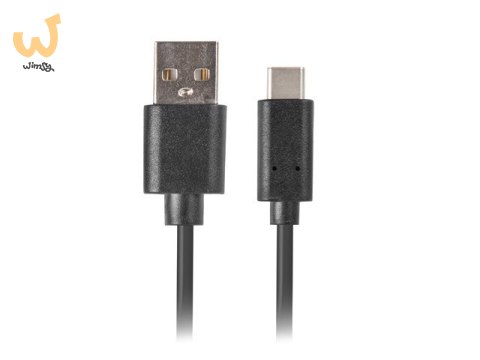 Kabel Lanberg QC 3.0 CA-USBO-20CU-0018-BK (USB 2.0 typu A - USB typu C ; 1,8m; kolor czarny) Kabel Lanberg QC 3.0 CA-USBO-20CU-0018-BK (USB 2.0 typu A - USB typu C ; 1,8m; kolor czarny)