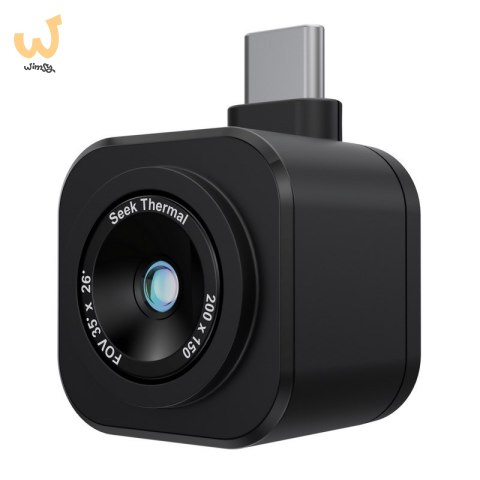 Kamera termowizyjna Seek Thermal Nano 200 CW-ABAX dla Apple iOS z USB-C 200x150, 25hz Kamera termowizyjna Seek Thermal Nano 200 CW-ABAX dla Apple iOS z USB-C 200x150, 25hz