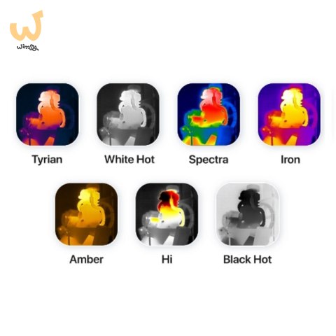 Kamera termowizyjna Seek Thermal Nano 200 CW-ABAX dla Apple iOS z USB-C 200x150, 25hz Kamera termowizyjna Seek Thermal Nano 200 CW-ABAX dla Apple iOS z USB-C 200x150, 25hz