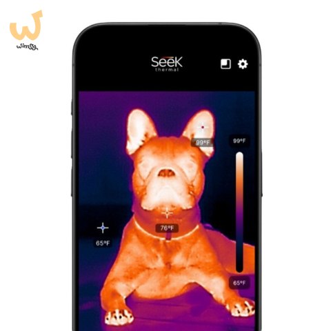 Kamera termowizyjna Seek Thermal Nano 300 CQ-ABAX dla Apple iOS z USB-C 320x240, 25hz Kamera termowizyjna Seek Thermal Nano 300 CQ-ABAX dla Apple iOS z USB-C 320x240, 25hz