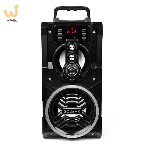 SQUEAK BEATBOXER BLUETOOTH 5.1 SPEAKER - GŁOŚNIK BLUETOOTH Z KARAOKE, RADIO FM, MICROSD, AUX I USB SQ1000 SQUEAK BEATBOXER BLUETOOTH 5.1 SPEAKER - GŁOŚNIK BLUETOOTH Z KARAOKE, RADIO FM, MICROSD, AUX I USB SQ1000