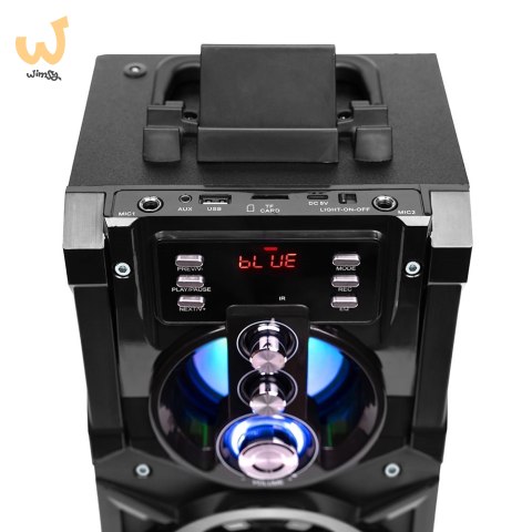 SQUEAK BEATBOXER BLUETOOTH 5.1 SPEAKER - GŁOŚNIK BLUETOOTH Z KARAOKE, RADIO FM, MICROSD, AUX I USB SQ1000 SQUEAK BEATBOXER BLUETOOTH 5.1 SPEAKER - GŁOŚNIK BLUETOOTH Z KARAOKE, RADIO FM, MICROSD, AUX I USB SQ1000