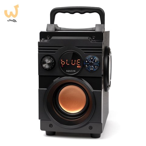 SQUEAK GŁOŚNIK BASSBLASTER BLUETOOTH 5.1, RADIO FM, ODTWARZACZ MP3 SQ1001 SQUEAK GŁOŚNIK BASSBLASTER BLUETOOTH 5.1, RADIO FM, ODTWARZACZ MP3 SQ1001