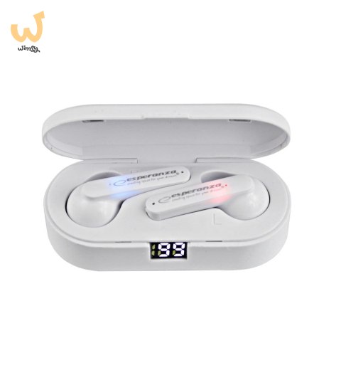 ESPERANZA SŁUCHAWKI DOUSZNE BLUETOOTH TWS PHOEBE EH230W ESPERANZA SŁUCHAWKI DOUSZNE BLUETOOTH TWS PHOEBE EH230W