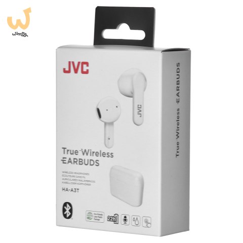 Słuchawki JVC HAA-3TWU (bezprzewodowe, douszne, białe) Słuchawki JVC HAA-3TWU (bezprzewodowe, douszne, białe)