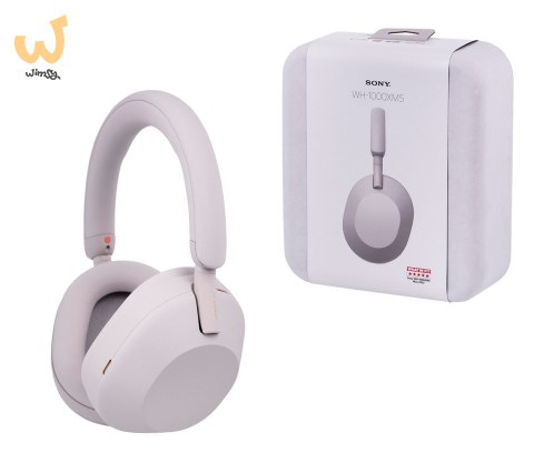 Słuchawki Sony WH-1000XM5 nauszne bluetooth srebrne Słuchawki Sony WH-1000XM5 nauszne bluetooth srebrne