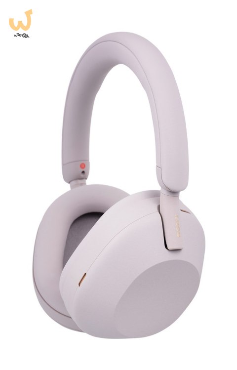 Słuchawki Sony WH-1000XM5 nauszne bluetooth srebrne Słuchawki Sony WH-1000XM5 nauszne bluetooth srebrne