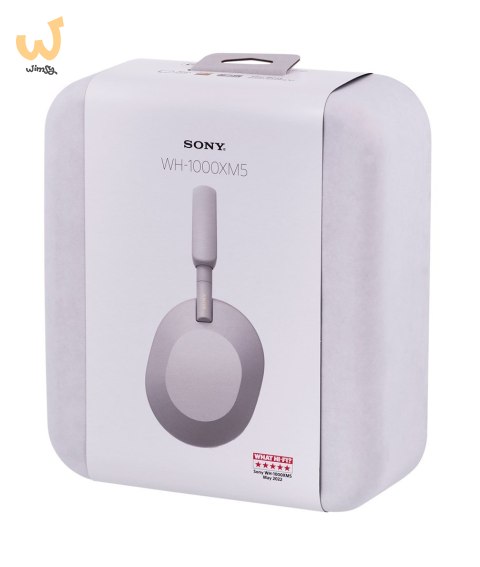 Słuchawki Sony WH-1000XM5 nauszne bluetooth srebrne Słuchawki Sony WH-1000XM5 nauszne bluetooth srebrne