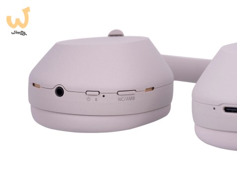 Słuchawki Sony WH-1000XM5 nauszne bluetooth srebrne Słuchawki Sony WH-1000XM5 nauszne bluetooth srebrne