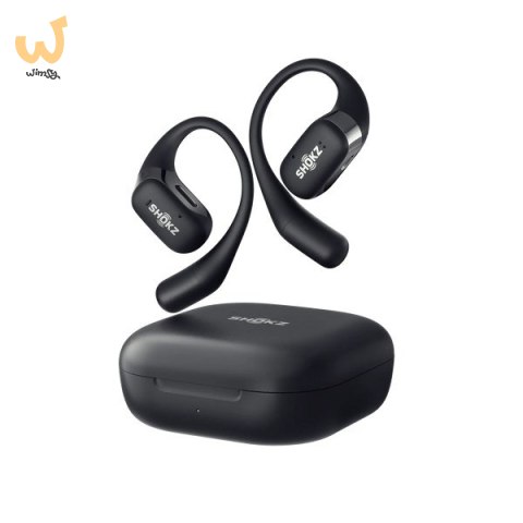 Słuchawki bezprzewodowe douszne Shokz OpenFit czarne Słuchawki bezprzewodowe douszne Shokz OpenFit czarne