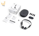 Słuchawki bezprzewodowe kostne Shokz OpenMeet mic-ANC USB-C + adapter USB-A czarne