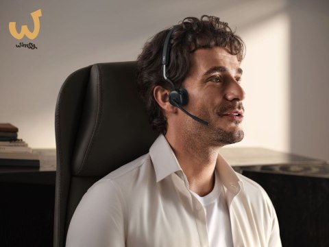 Słuchawki bezprzewodowe kostne Shokz OpenMeet mic-ANC USB-C + adapter USB-A czarne Słuchawki bezprzewodowe kostne Shokz OpenMeet mic-ANC USB-C + adapter USB-A czarne