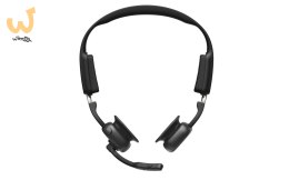 Słuchawki bezprzewodowe kostne Shokz OpenMeet mic-ANC USB-C czarne