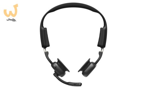 Słuchawki bezprzewodowe kostne Shokz OpenMeet mic-ANC USB-C czarne Słuchawki bezprzewodowe kostne Shokz OpenMeet mic-ANC USB-C czarne