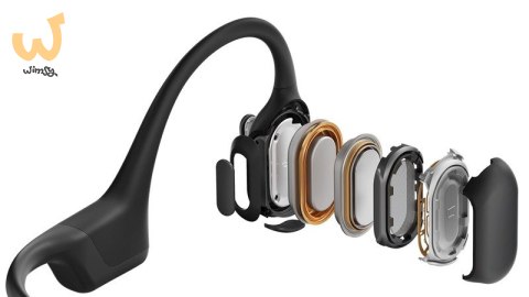Słuchawki bezprzewodowe kostne Shokz OpenRun Pro Mini USB-A czarne