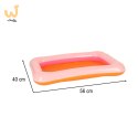 Piasek Kinetyczny w wiaderku 1kg foremki różowy