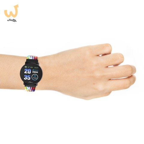 MEDIA-TECH SMARTBAND THAITI, MONITORING CIŚNIENIA KRWI, PULSU ORAZ INNYCH PARAMETRÓW, DWA PASKI NYLONOWE W ZESTAWIE MT871 MEDIA-TECH SMARTBAND THAITI, MONITORING CIŚNIENIA KRWI, PULSU ORAZ INNYCH PARAMETRÓW, DWA PASKI NYLONOWE W ZESTAWIE MT871