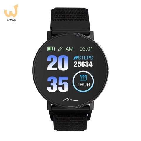 MEDIA-TECH SMARTBAND THAITI, MONITORING CIŚNIENIA KRWI, PULSU ORAZ INNYCH PARAMETRÓW, DWA PASKI NYLONOWE W ZESTAWIE MT871 MEDIA-TECH SMARTBAND THAITI, MONITORING CIŚNIENIA KRWI, PULSU ORAZ INNYCH PARAMETRÓW, DWA PASKI NYLONOWE W ZESTAWIE MT871