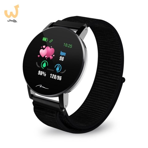 MEDIA-TECH SMARTBAND THAITI, MONITORING CIŚNIENIA KRWI, PULSU ORAZ INNYCH PARAMETRÓW, DWA PASKI NYLONOWE W ZESTAWIE MT871 MEDIA-TECH SMARTBAND THAITI, MONITORING CIŚNIENIA KRWI, PULSU ORAZ INNYCH PARAMETRÓW, DWA PASKI NYLONOWE W ZESTAWIE MT871