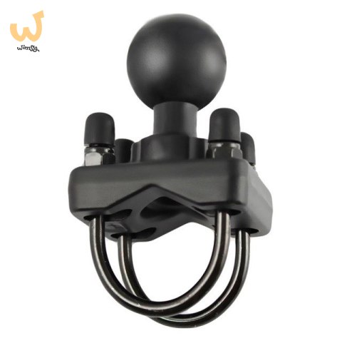 RAM MOUNT Podstawa montażowa do rurki/relingu z podwójnym U-boltem (cybantem) RAM-235-1U RAM MOUNT Podstawa montażowa do rurki/relingu z podwójnym U-boltem (cybantem) RAM-235-1U