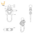RAM MOUNT uchwyt do kierownicy RAM-B-231ZU