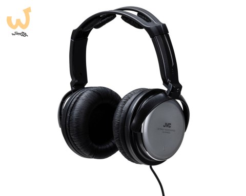 Słuchawki JVC HAR-X500E (nauszne, czarne) Słuchawki JVC HAR-X500E (nauszne, czarne)