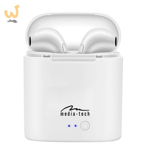 Słuchawki Media tech MT3589W (douszne; Bluetooth; z wbudowanym mikrofonem; kolor czarny Słuchawki Media tech MT3589W (douszne; Bluetooth; z wbudowanym mikrofonem; kolor czarny