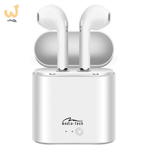 Słuchawki Media tech MT3589W (douszne; Bluetooth; z wbudowanym mikrofonem; kolor czarny Słuchawki Media tech MT3589W (douszne; Bluetooth; z wbudowanym mikrofonem; kolor czarny
