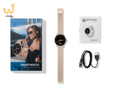 Smartwatch ORO LADY GOLD NEXT Oromed Smartwatch ORO LADY GOLD NEXT Oromed