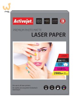 Activejet AP4-110M100L Papier fotograficzny matowy (A4; 100 szt.)