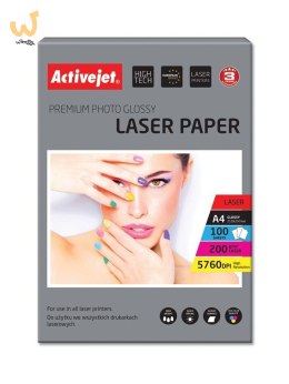 Activejet AP4-200G100L Papier fotograficzny błyszczący (A4; 100 szt.)