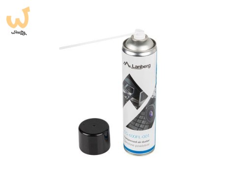 LANBERG SPRĘŻONE POWIETRZE AIR DUSTER 600ML CG-600FL-001 LANBERG SPRĘŻONE POWIETRZE AIR DUSTER 600ML CG-600FL-001