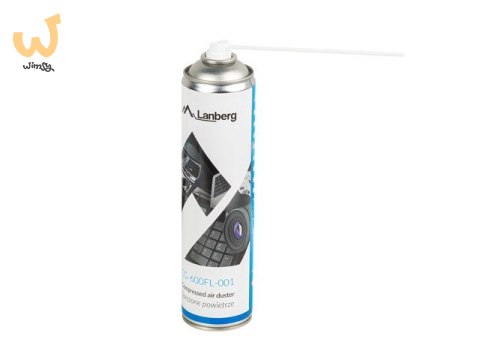 LANBERG SPRĘŻONE POWIETRZE AIR DUSTER 600ML CG-600FL-001 LANBERG SPRĘŻONE POWIETRZE AIR DUSTER 600ML CG-600FL-001