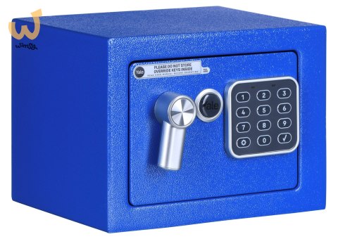 Yale Mini Electronic Safe Blue Sejf podstawowy YSV mini niebieski Yale Mini Electronic Safe Blue Sejf podstawowy YSV mini niebieski