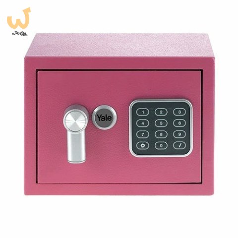 Yale Mini Electronic Safe Pink Sejf podstawowy YSV mini różowy Yale Mini Electronic Safe Pink Sejf podstawowy YSV mini różowy
