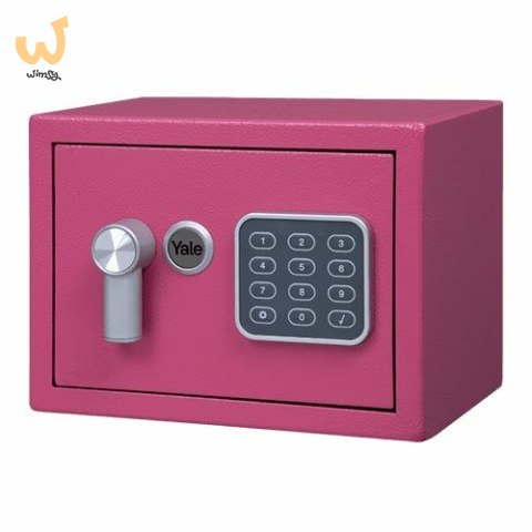 Yale Mini Electronic Safe Pink Sejf podstawowy YSV mini różowy Yale Mini Electronic Safe Pink Sejf podstawowy YSV mini różowy