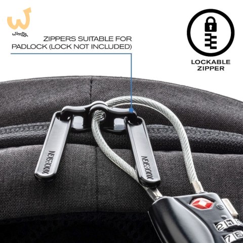 XD DESIGN PLECAK ANTYKRADZIEŻOWY BOBBY HERO REGULAR SZARY P/N: P705.292 XD DESIGN PLECAK ANTYKRADZIEŻOWY BOBBY HERO REGULAR SZARY P/N: P705.292