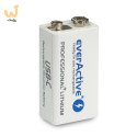EVERACTIVE AKUMULATOREK 6F22/9V LI-ION 550 MAH Z USB TYP C EVHR22-550C