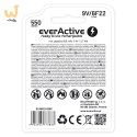 EVERACTIVE AKUMULATOREK 6F22/9V LI-ION 550 MAH Z USB TYP C EVHR22-550C