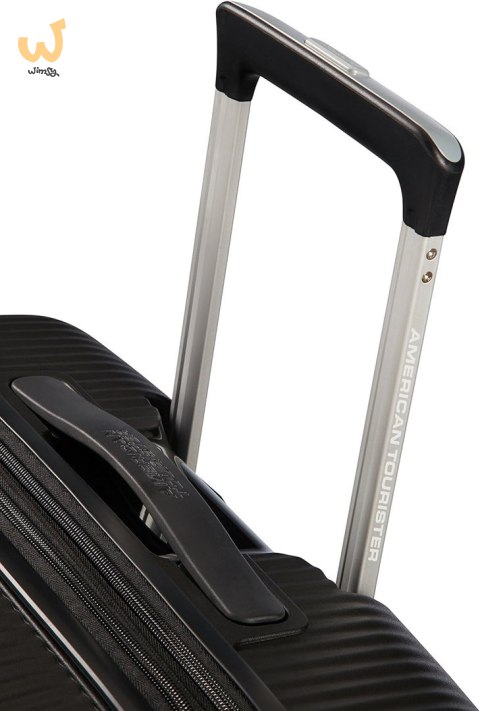 Mała kabinowa walizka American Tourister Soundbox EXP - bass black Mała kabinowa walizka American Tourister Soundbox EXP - bass black
