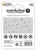 Zestaw akumulatorków everActive EVHRL03-800 (800mAh ; Ni-MH LSD)