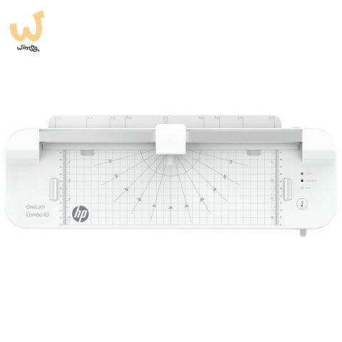 HP Laminator ONELAM COMBO A3, na zimno/gorąco, zintegrowany trymer, zaokrąglacz rogów, prędkość 40cm/min + 15 folii: 3xA4, 4xA5, HP Laminator ONELAM COMBO A3, na zimno/gorąco, zintegrowany trymer, zaokrąglacz rogów, prędkość 40cm/min + 15 folii: 3xA4, 4xA5,