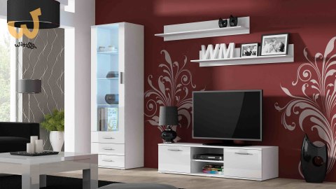 Witryna SOHO S1 biały/ biały połysk Witryna SOHO S1 biały/ biały połysk
