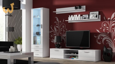 Witryna SOHO S1 biały/ biały połysk Witryna SOHO S1 biały/ biały połysk