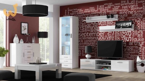 Witryna SOHO S1 biały/ biały połysk Witryna SOHO S1 biały/ biały połysk
