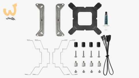 Chłodzenie CPU AEROCOOL PGS RIME 4 ARGB PWM 4P Chłodzenie CPU AEROCOOL PGS RIME 4 ARGB PWM 4P