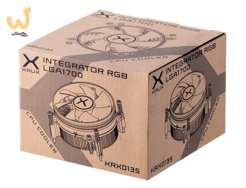 Chłodzenie KRUX Integrator RGB 92mm LGA1700 Chłodzenie KRUX Integrator RGB 92mm LGA1700
