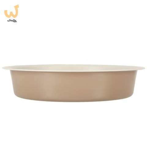Blacha do pieczenia tortownica forma okrągła do tortów tart guiche 26cm brązowa Blacha do pieczenia tortownica forma okrągła do tortów tart guiche 26cm brązowa