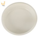Blacha do pieczenia tortownica forma okrągła do tortów tart guiche 26cm brązowa