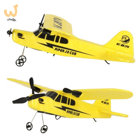 Samolot zdalnie sterowany na pilota RC FX803 Piper 150mah Samolot zdalnie sterowany na pilota RC FX803 Piper 150mah